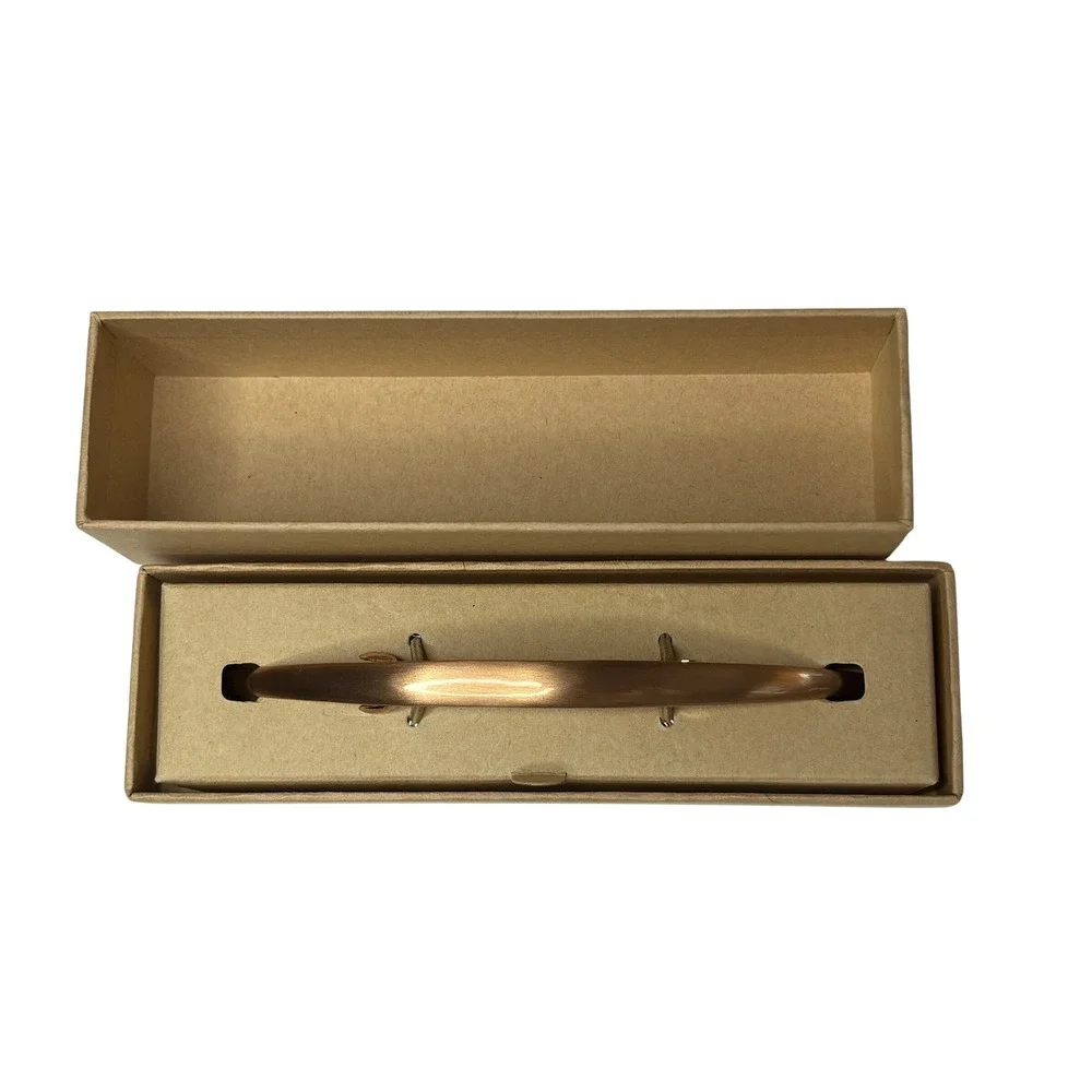 Jen‎ Atkin X Chloe + Isabel Rose Gold Tone Metal Hair Clip Barrette 5 Inches